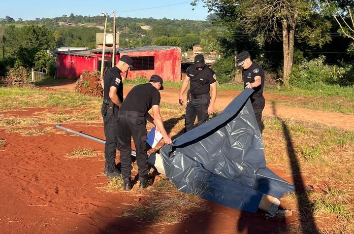 Tragedia en Guaraní: un menor de 15 años murió aplastado por un pilar de luz