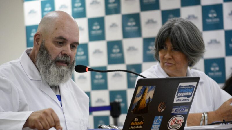 Sánchez y Gurina fueron condenados por el reclamo y acampe docente en 2024