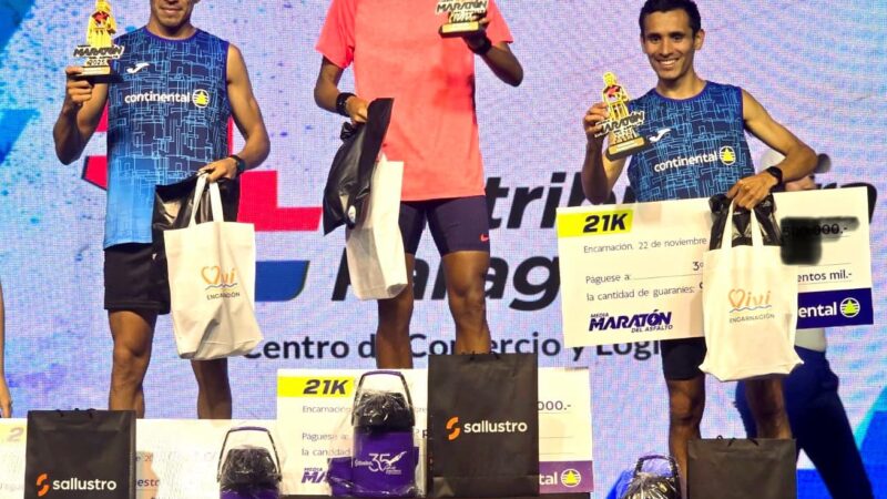 Edgardo Franco y Agustín Da Silva hicieron podio en los 21k de Encarnación