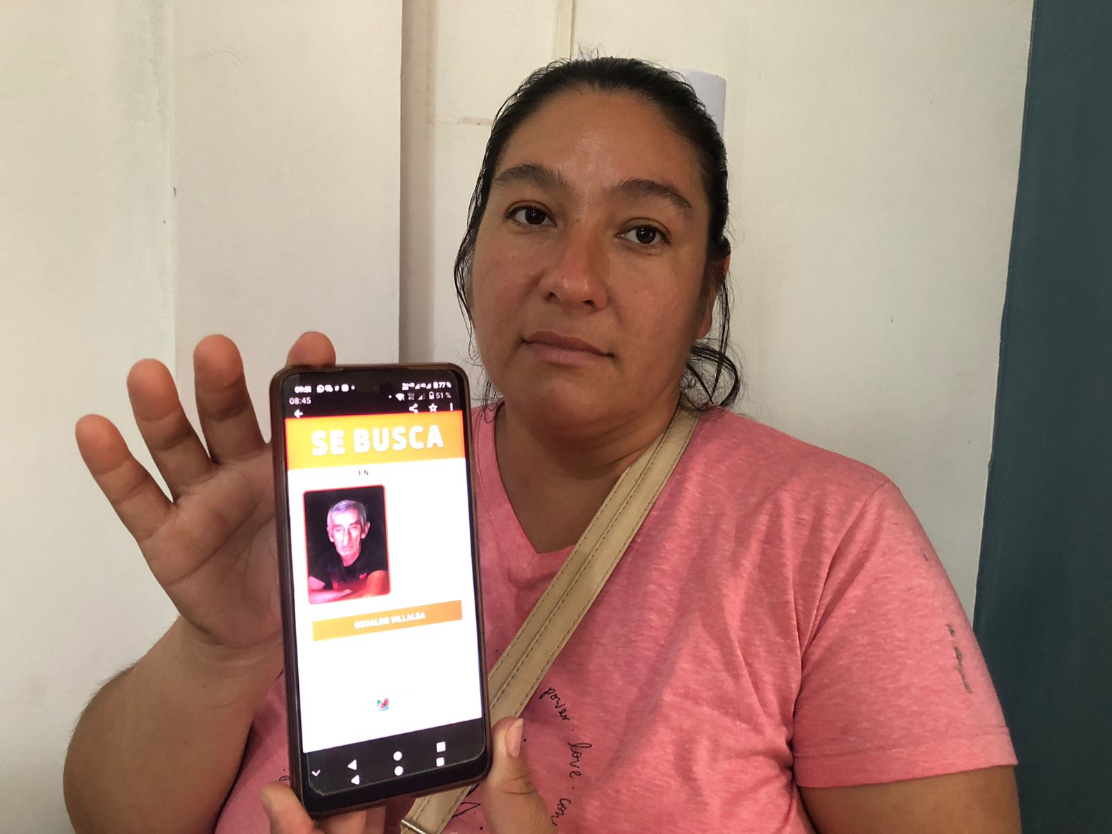 “Todavía tengo esperanzas y espero verlo llegar”: Graciela Villalba, a 19 días de la desaparición de su papá