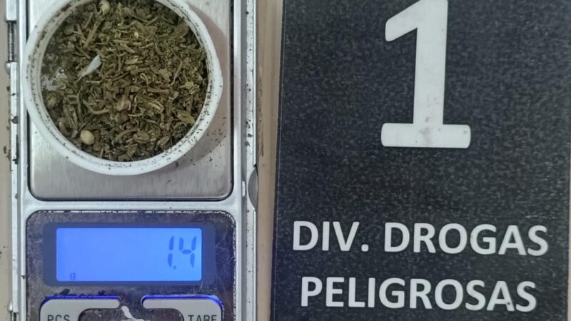 Una alumna de 15 años llevó un frasco con marihuana al colegio en Oberá