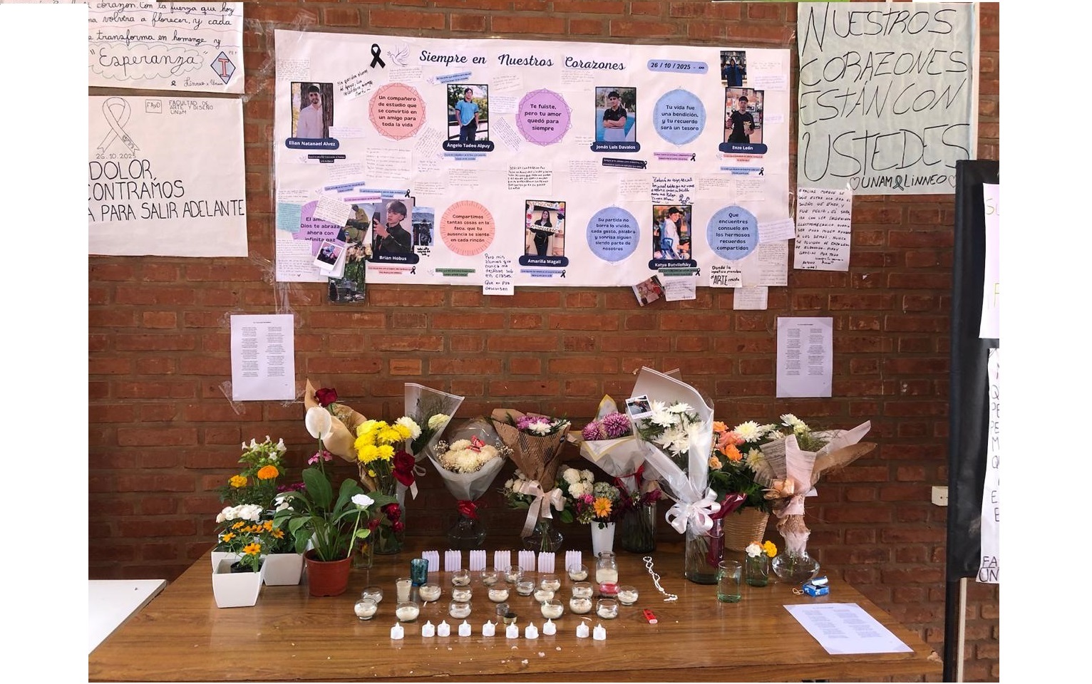 Tragedia del arroyo Yazá: el dolor y el luto colmaron las aulas universitarias de Oberá  