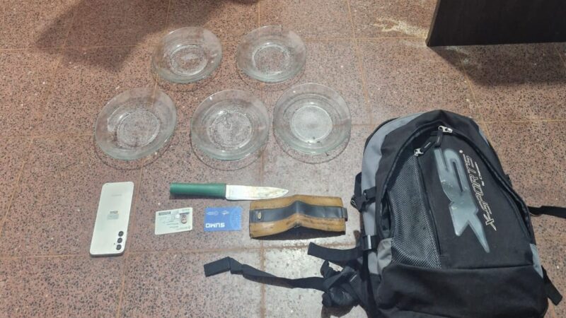 Encontraron robando a una menor de 14 años que ya tiene varios antecedentes