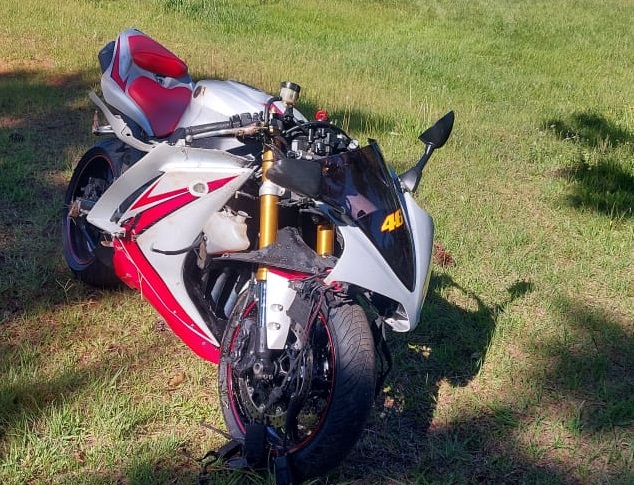 Motociclista obereño sufrió gravísimas lesiones en un despiste en Panambí  