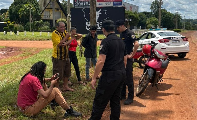 Una mujer herida tras despiste de una moto Didi en Oberá