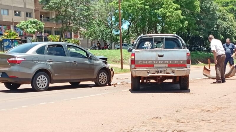 Otro accidente frente a El Cóndor de la ruta