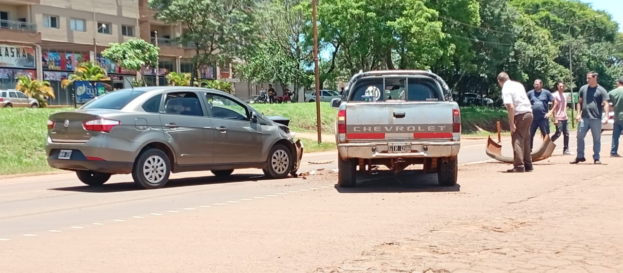Otro accidente frente a El Cóndor de la ruta