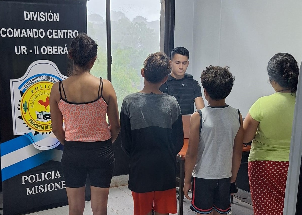 Dos gurisitos de 10 años y uno de 14 fueron grabados por los techos y haciendo daño en el Centro de Día