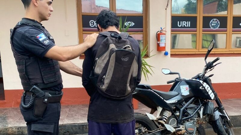 Entró a un patio ajeno, el dueño lo agarró y terminó preso