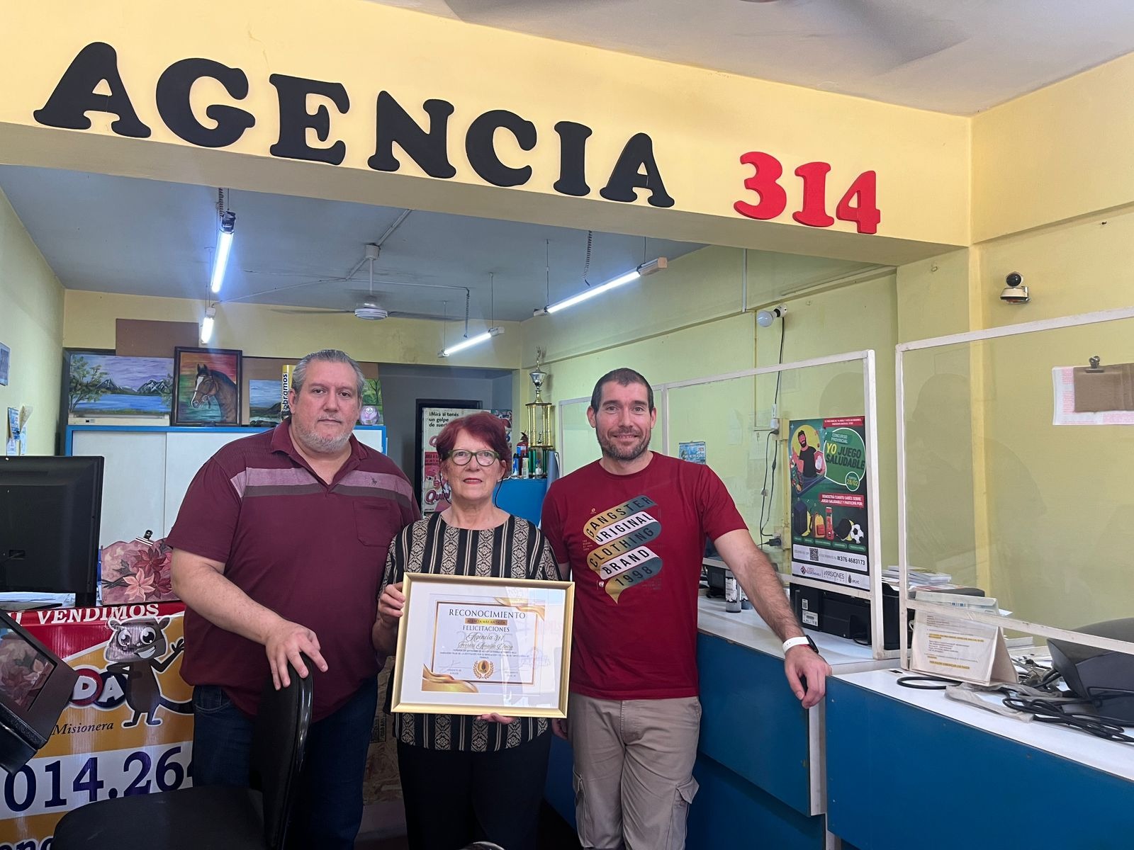 La 314 de Puerto Rico, la agencia más antigua de Misiones y distinguida por su entrega de premios