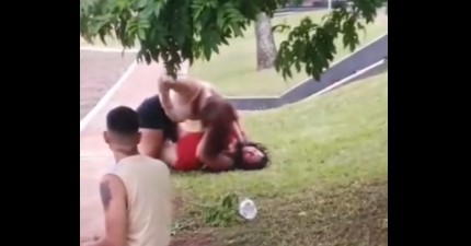 Dos mujeres se revolcaron y despelucaron frente a la comisaría de Campo Viera