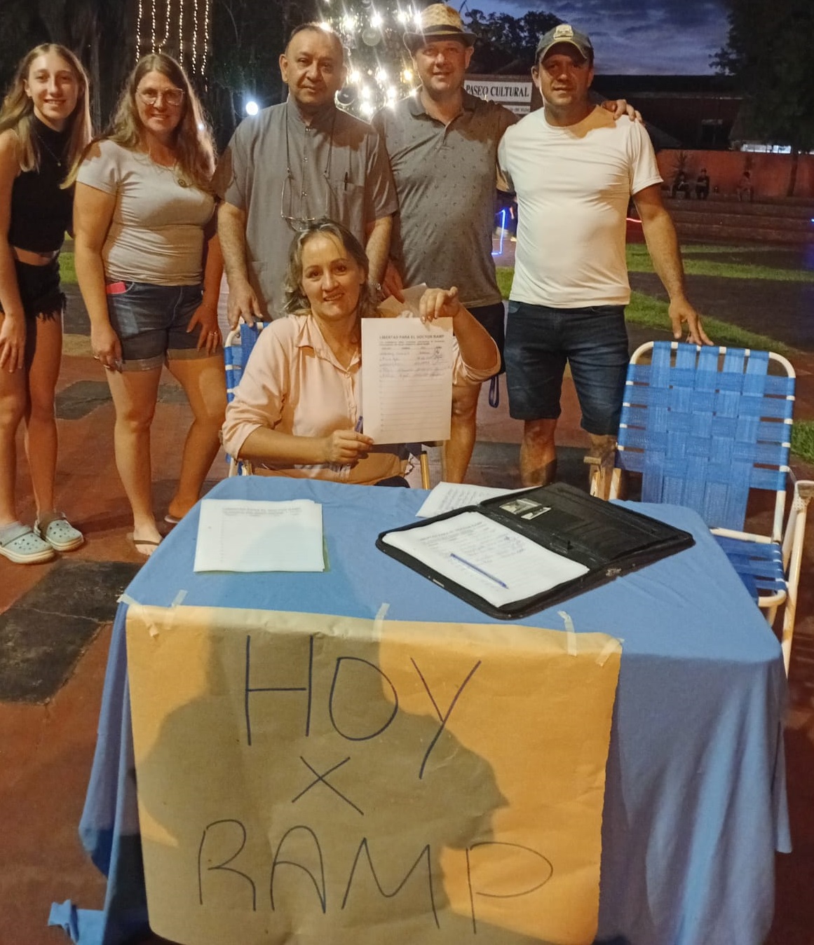 Juntan firmas para la liberación del médico Ernesto Ramp, acusado de matar a un comerciante gitano