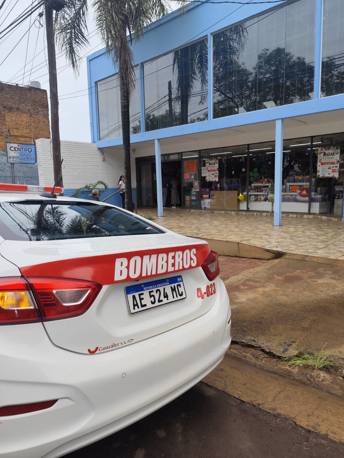 Bomberos controlan que no se venda pirotecnia sonora en Oberá