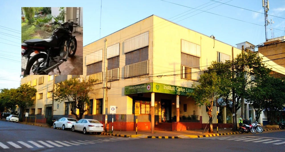 Hizo “willy” frente al colegio, se retobó con los inspectores y la policía le secuestró la moto