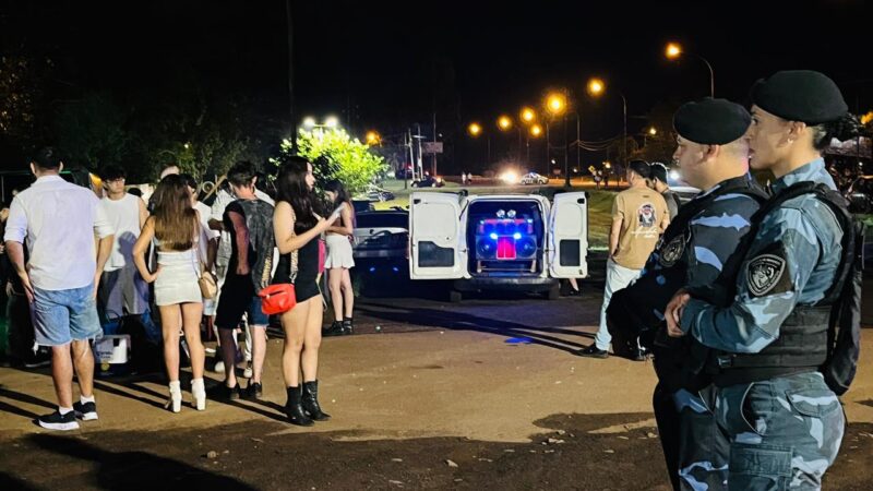 Festejos por Año Nuevo sin mayores incidentes en Oberá