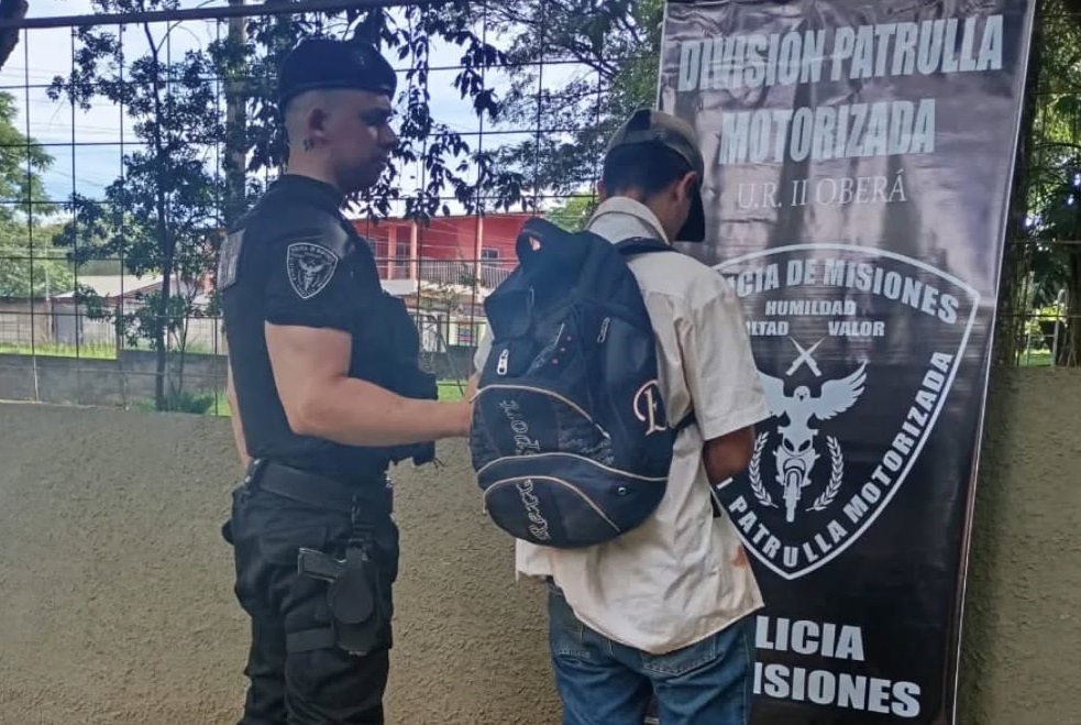 Fue a la obra, pero para robar herramientas: terminó preso