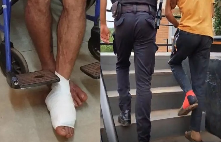 Hace una semana le pegaron un tiro en un pie y hoy fue detenido por una seguidilla de robos