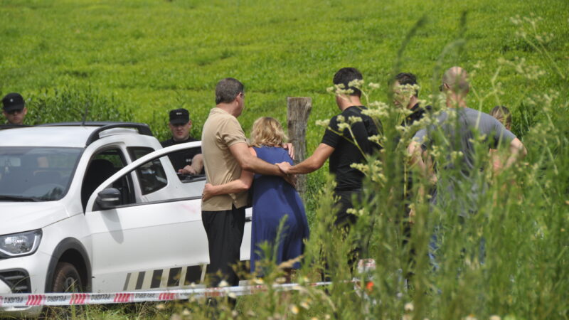 Tras la autopsia, el cadáver de Hugo Von Steiger volvió a Oberá para la despedida final