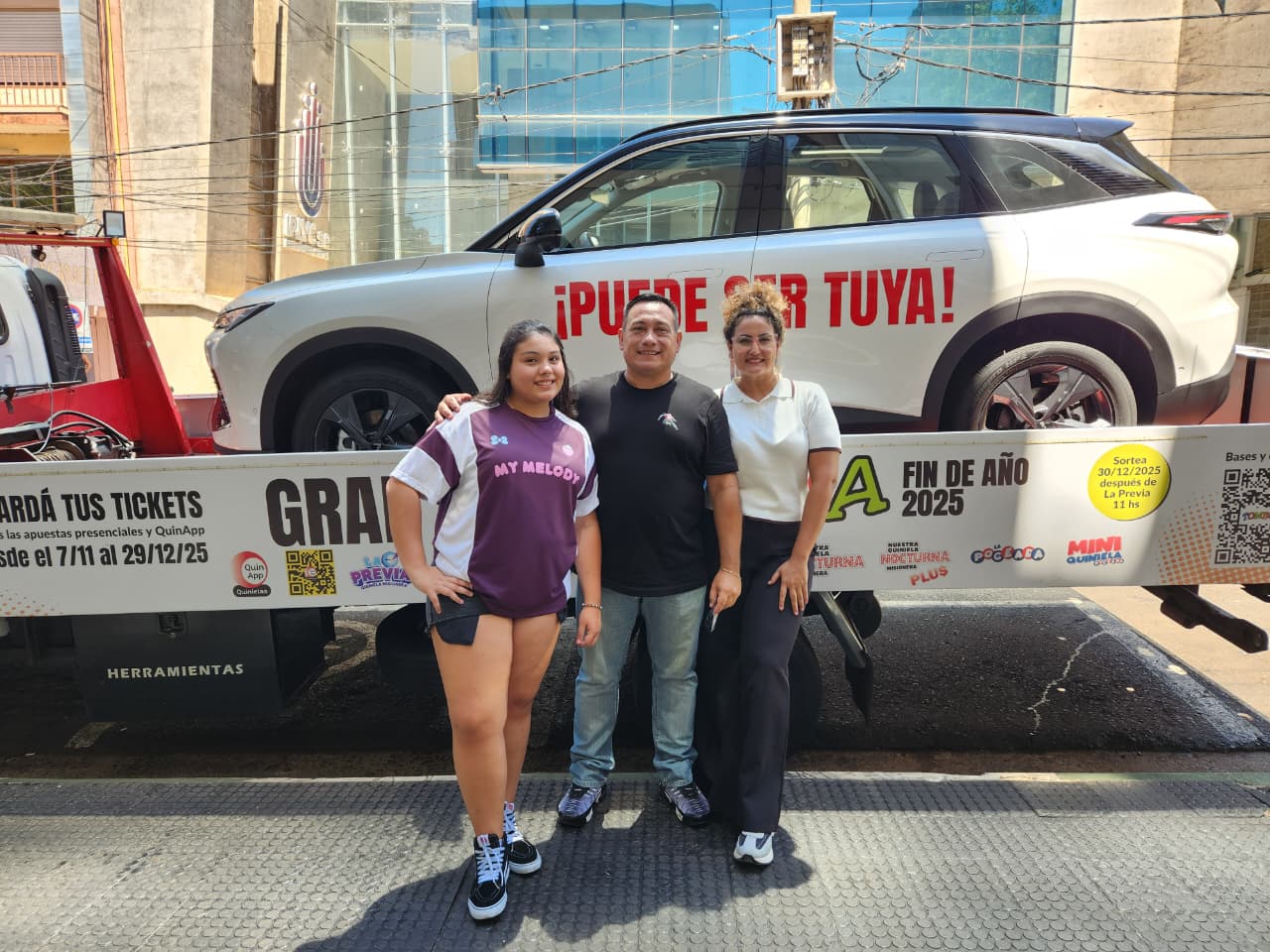 Gracias a la Tombolita, Horacio Protzer comienza el año sobre ruedas con la “poderosa” BAIC