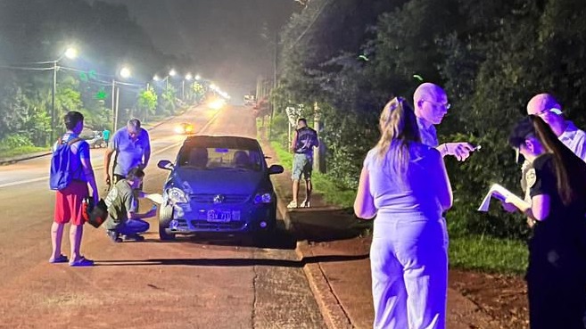 Fin de año accidentado: choque sin lesionados sobre avenida Pincen