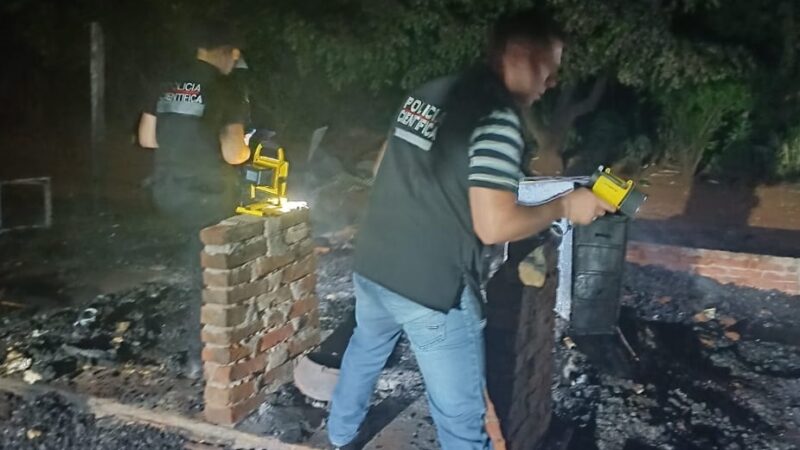 Horror en Guaraní: un hombre murió quemado y detuvieron a un sospechoso