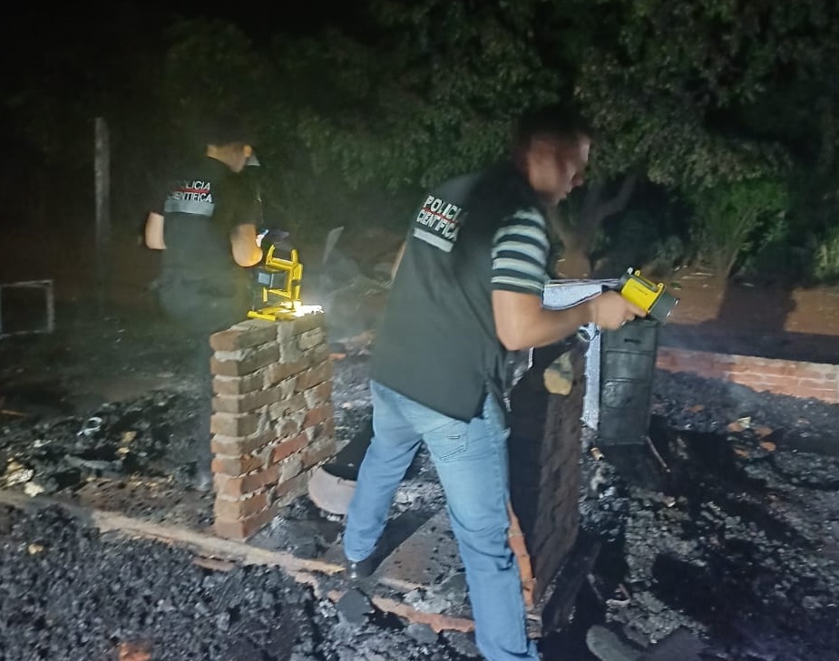 Horror en Guaraní: un hombre murió quemado y detuvieron a un sospechoso