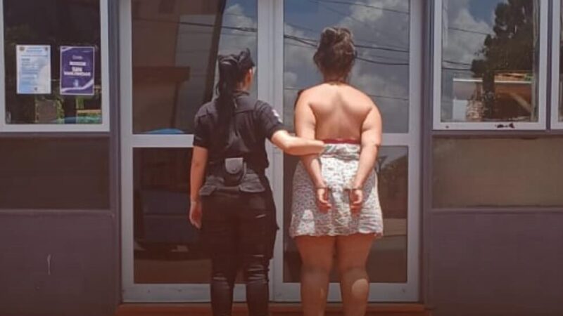 Quiso robar la ropa del tendal de su vecina y terminó detenida