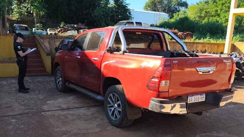 Manejaba borracho y despistó con la Hilux en Los Helechos: terminó preso