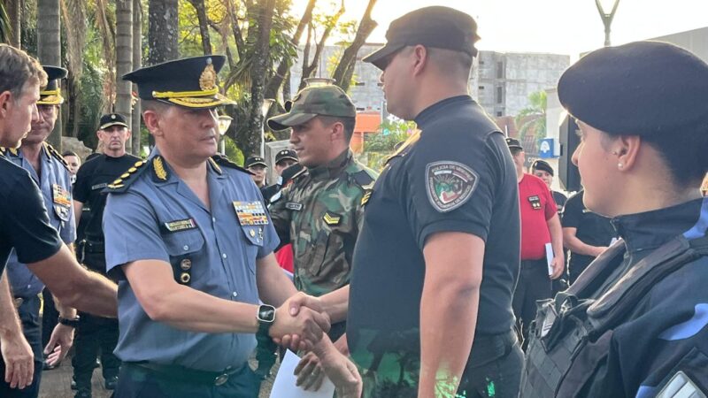 Distinguieron a policías y al jefe de la Unidad Regional II de Oberá