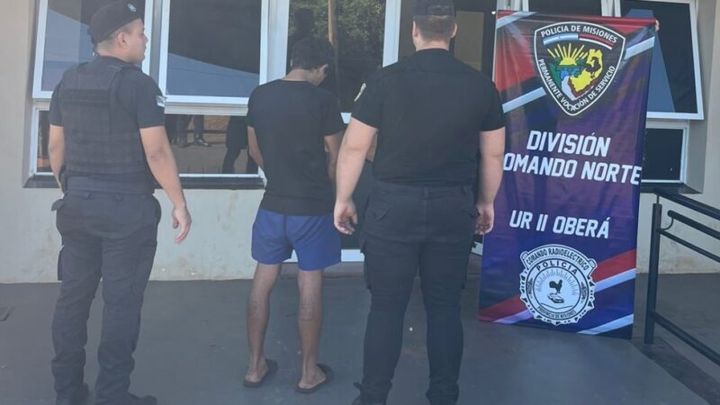 Robó dos garrafas de una panadería, lo ubicaron por las cámaras y fue capturado