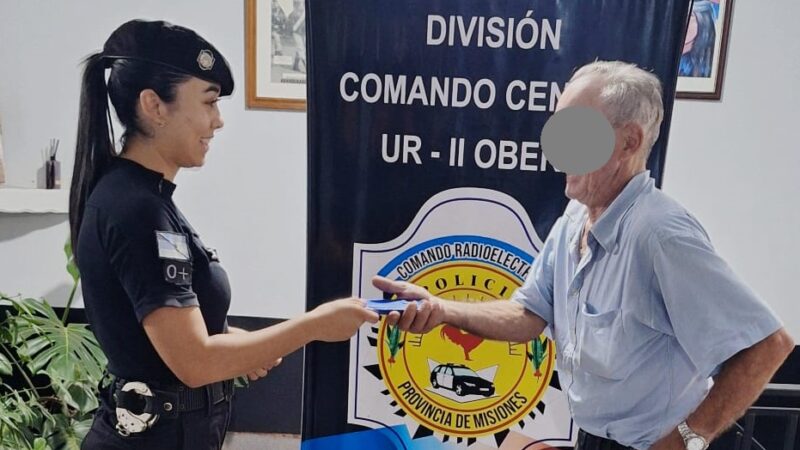 Rateros baratos: le arrebataron el celu a un jubilado y el Comando recuperó el aparato
