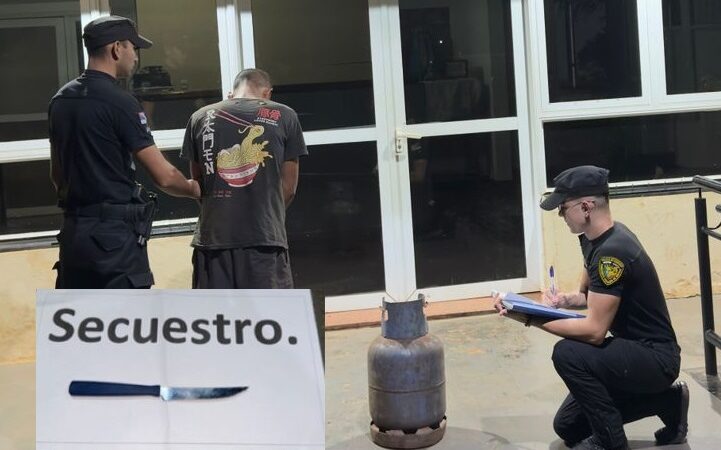 Apuñaló a su vecino porque lo descubrió robando una garrafa