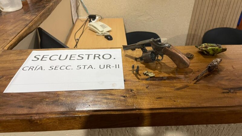 Discutió con el vecino y no tuvo mejor idea que pegarle un tiro: terminó preso