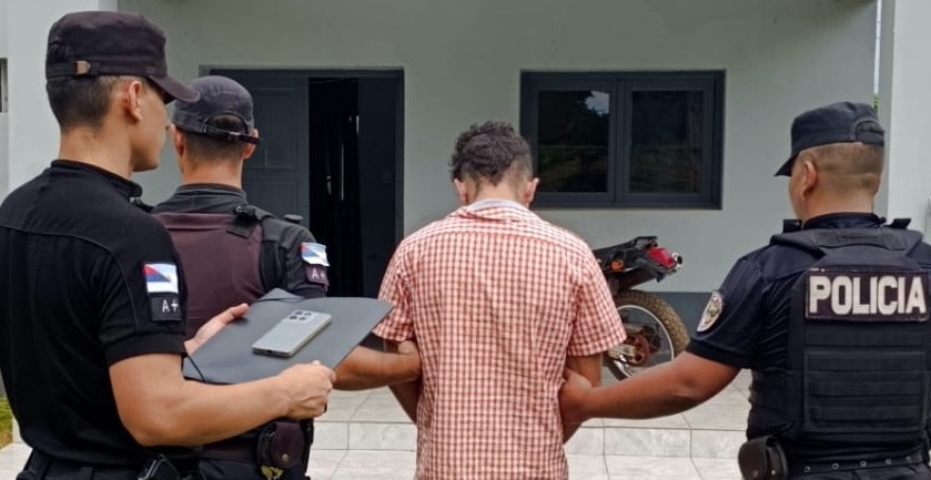 En Guaraní: aprovechó un descuido y le robó el celular al amigo