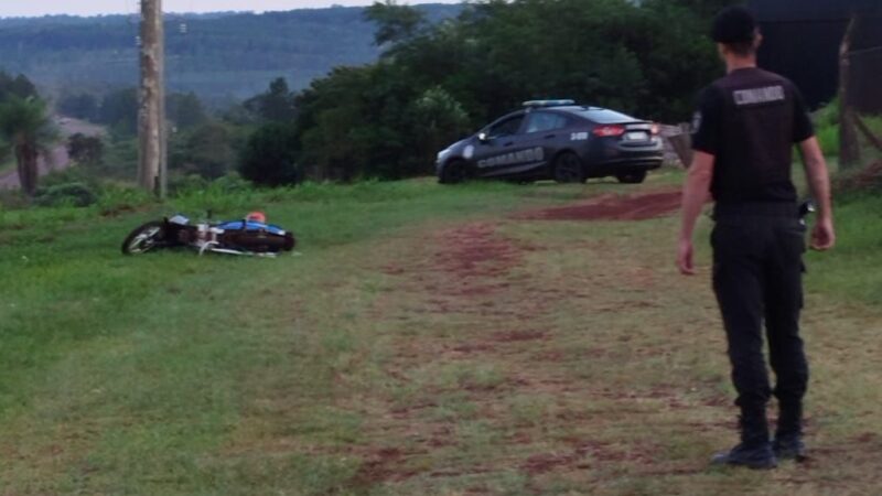 Campo Viera: un chico de 14 años despistó con la moto y resultó con lesiones