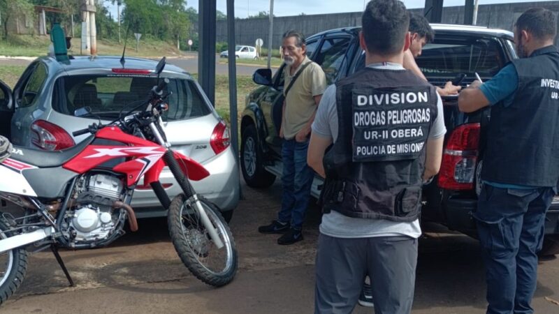 La policía de Oberá recuperó una moto implicada en una estafa