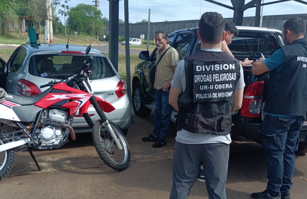 La policía de Oberá recuperó una moto implicada en una estafa