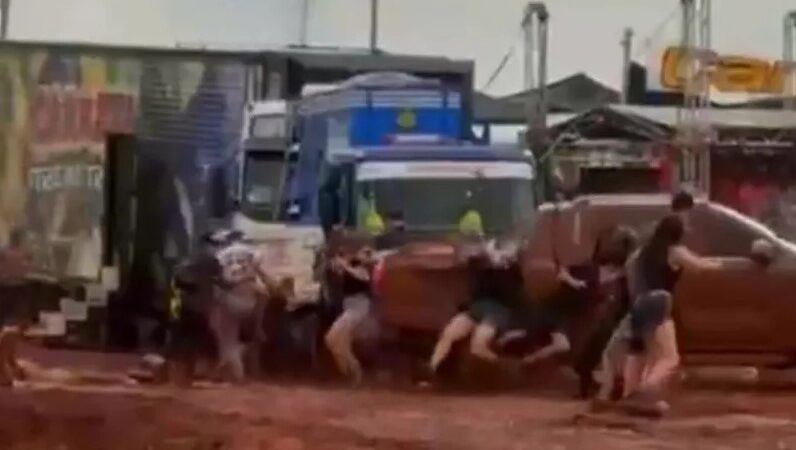 “La gente cruzó la valla de seguridad, pero por suerte no hubo heridos graves”: accidente en el trompódromo de El Soberbio