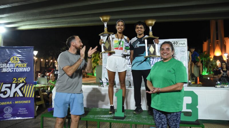 Andrade y Corrales se consagraron en el Gran Prix Nocturno 2026