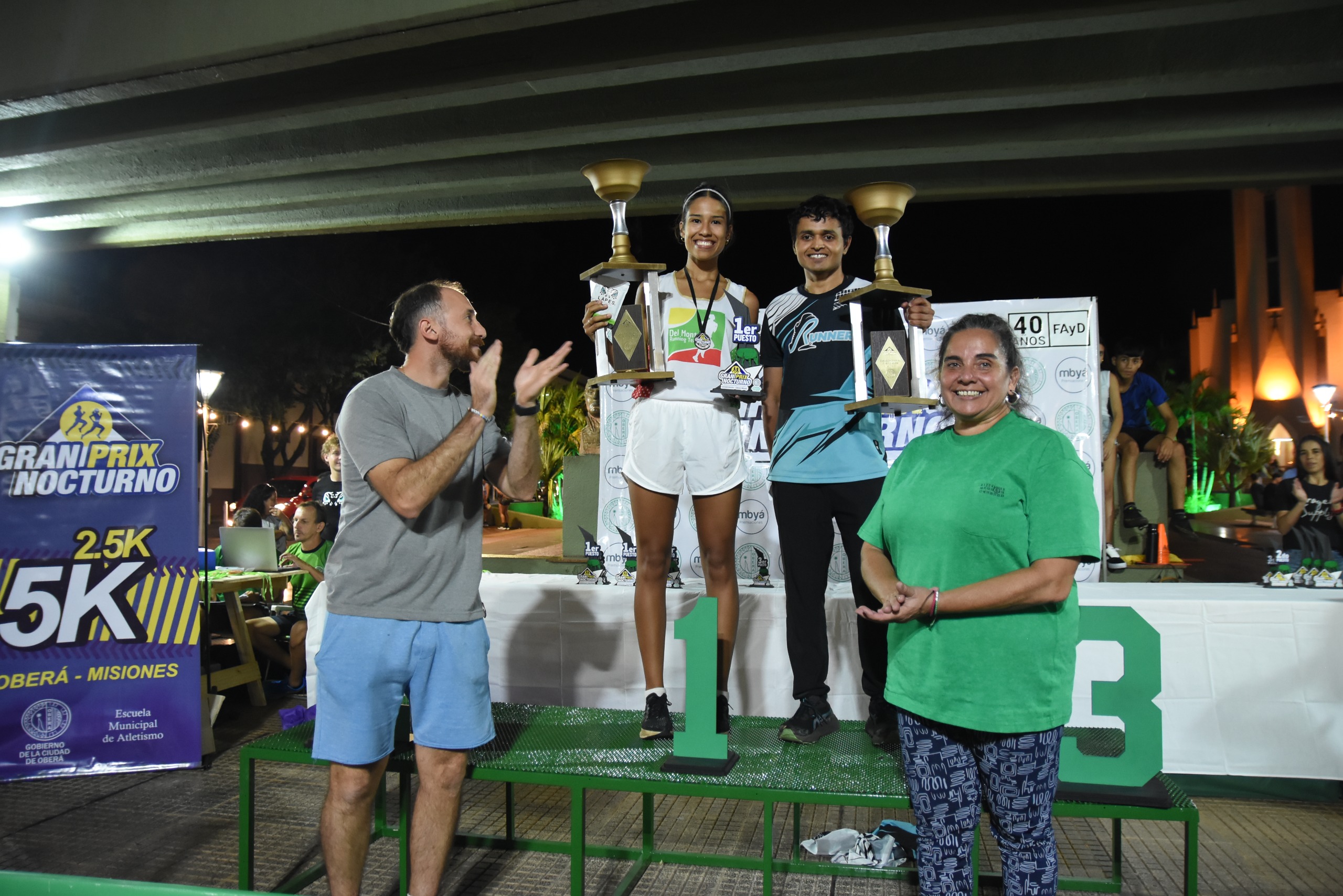 Andrade y Corrales se consagraron en el Gran Prix Nocturno 2026