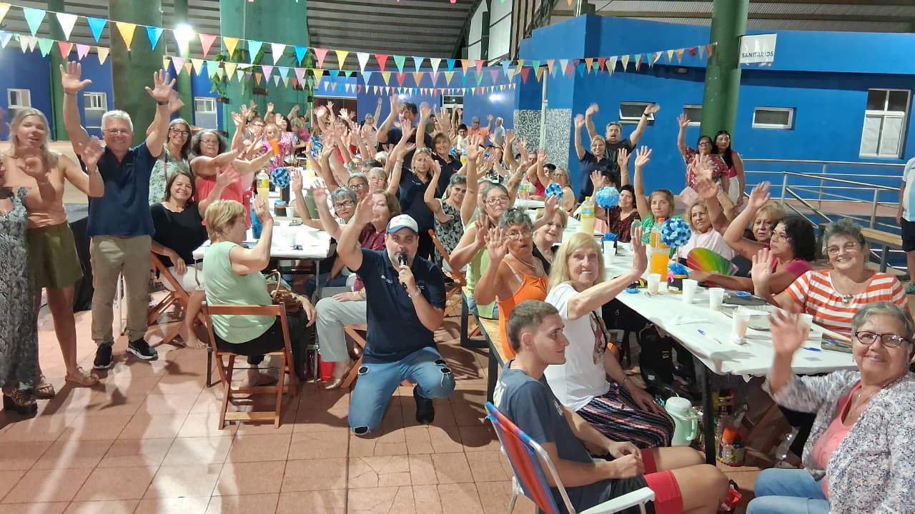 El primer “Mateando” del año fue con los abuelos de Puerto Rico