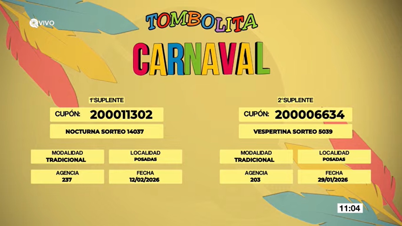 La Tombolita Carnaval espera al ganador del viaje a Río de Janeiro