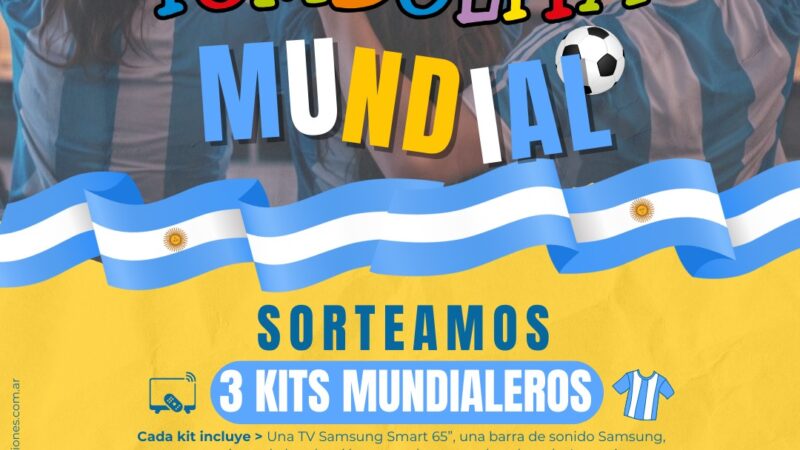 La Tombolita sortea kits para disfrutar y vivir a pleno el Mundial 2026