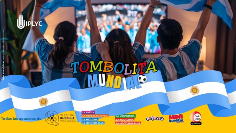 Faltan pocos días para el sorteo del primer kit mundialista de la Tombolita