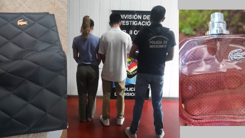 Detuvieron en Oberá a una pareja acusada de millonaria estafa con transferencias truchas
