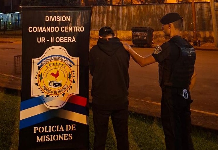 Se metió en una casa ajena, avisaron a la policía y terminó detenido