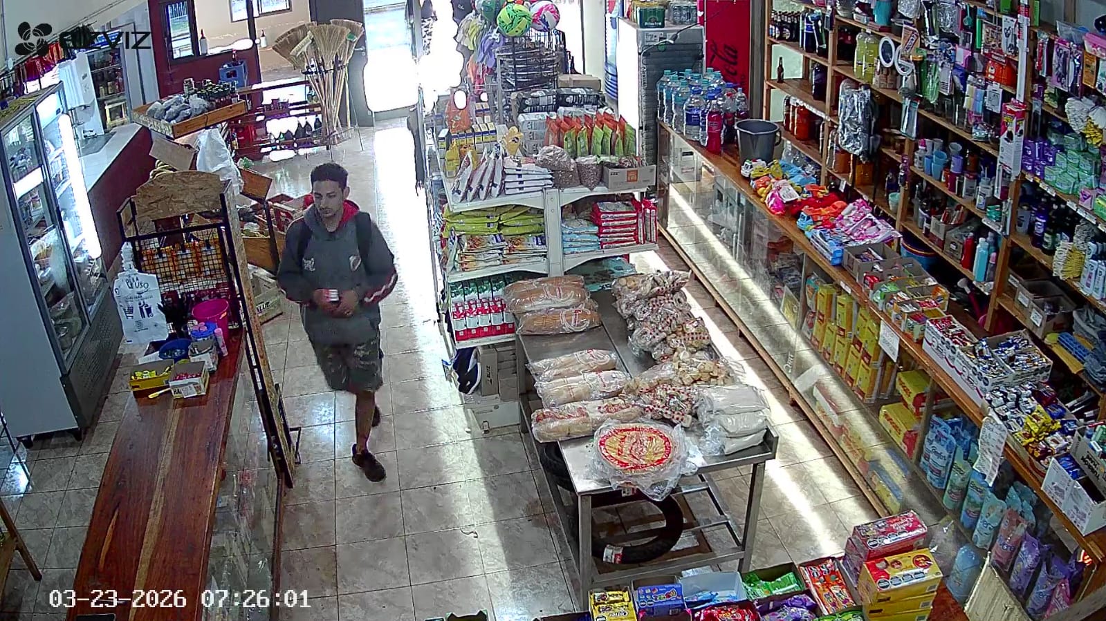 Robaron una moto en Oberá, los grabaron varias cámaras y cayeron por una compra en Ameghino