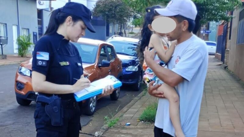 Alertaron sobre la desaparición de una nena de 4 años en Oberá: enseguida fue encontrada