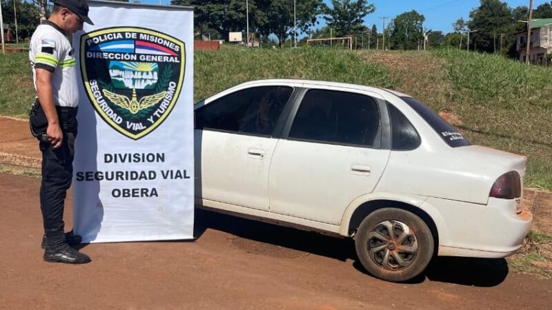 Andaba con una verificación técnica trucha y le secuestraron el auto