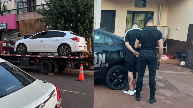 Abogado preso por entorpecer un control de alcoholemia en el centro de Oberá